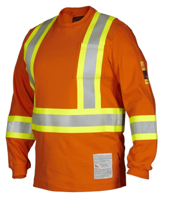 Chandail ignifuge haute visibilité Forcefield 022-FRLSOR