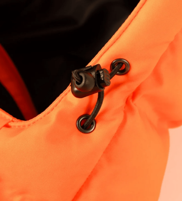 Manteau de travail matelassé doublé haute visibilité Forcefield 024-PUFSEG-OR