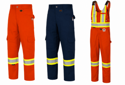 Pantalons et salopettes ignifuges