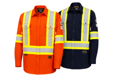 Chemise de travail ignifuge FR haute visibilité – Pioneer
