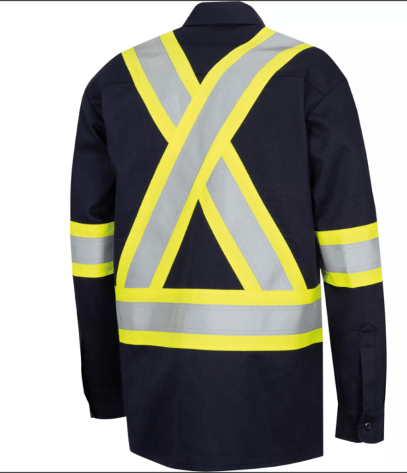 Chemise de travail ignifuge FR haute visibilité – Pioneer