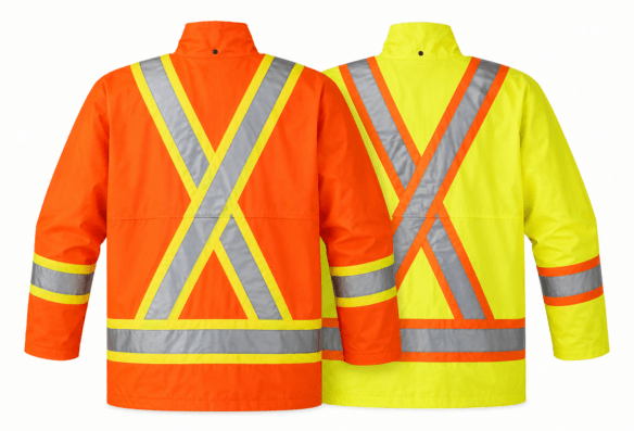 Manteau de pluie haute visibilité Pioneer