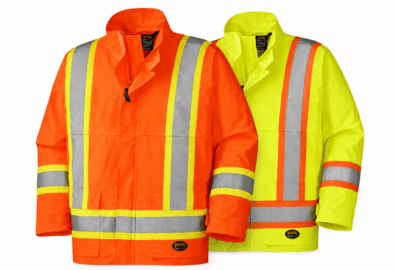 Manteau de pluie haute visibilité Pioneer
