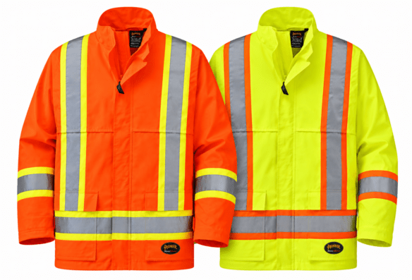 Manteau de pluie haute visibilité Pioneer