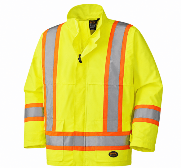Manteau de pluie haute visibilité Pioneer