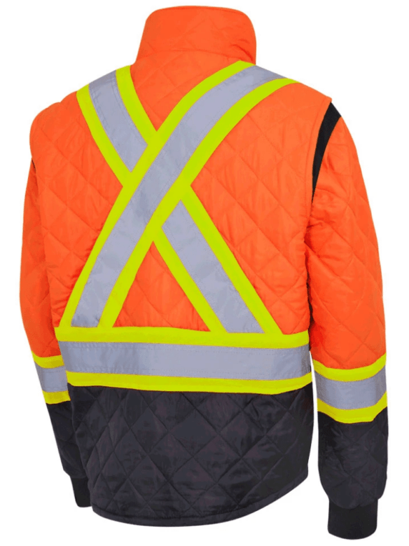 Manteau de travail doublé haute visibilité Pioneer 5015