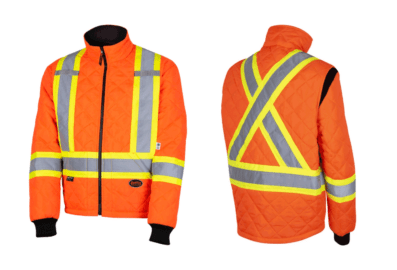 Manteau de travail doublé haute visibilité Pioneer 5015A