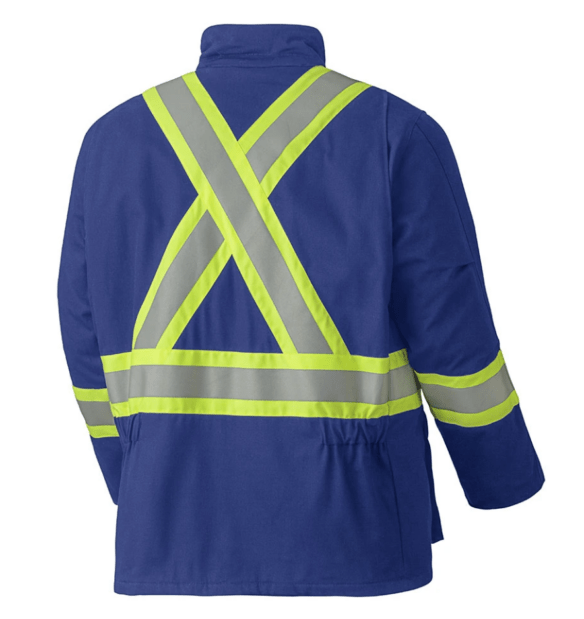 Manteau de travail doublé ignifuge haute visibilité Pioneer 5523A Gen 2