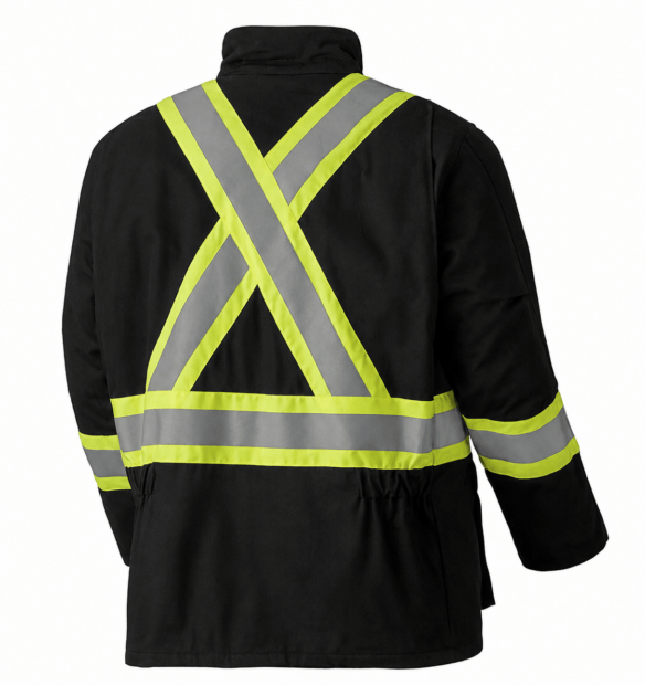 Manteau de travail doublé ignifuge haute visibilité Pioneer 5523A Gen 2