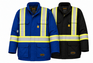 Manteau de travail doublé ignifuge haute visibilité Pioneer 5523A Gen 1
