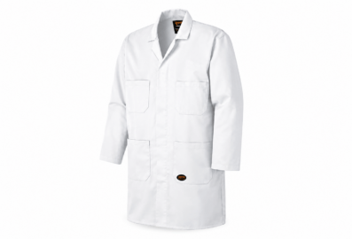 Sarrau de travail blanc en poly/coton Pioneer 518