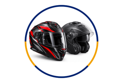 Casques de moto et VTT