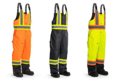 Salopette d’hiver haute visibilité doublée et imperméable Forcefield 024-EN835R