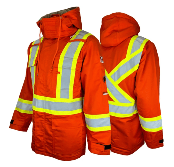 Manteau 3-en-1 ignifuge FR/AR haute visibilité CAT 3 – Atlas Workwear 21964OR Manteau 3-en-1 ignifuge FR/AR haute visibilité CAT 3 – Atlas Workwear 21964OR