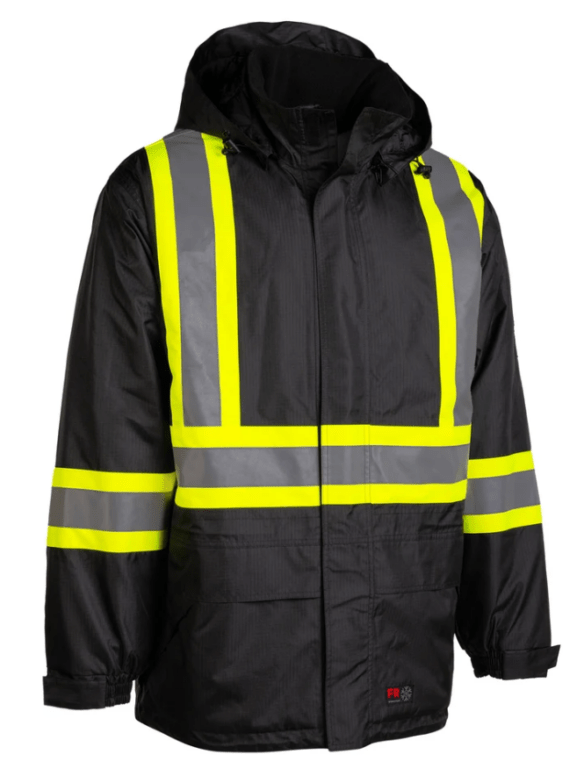 Manteau d’hiver haute visibilité Forcefield 024-FR705-MX ignifuge et imperméable