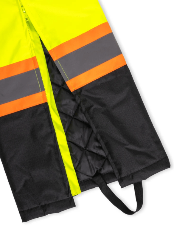 Salopette d’hiver haute visibilité doublée et imperméable Forcefield 024-EN835RLY – Liquidation