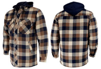 Chemise de travail en flanelle doublée avec capuchon Gatts 630 DCF