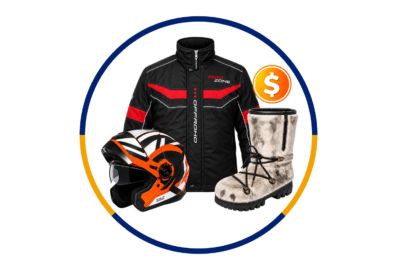 Trios et promotions motoneige et VTT