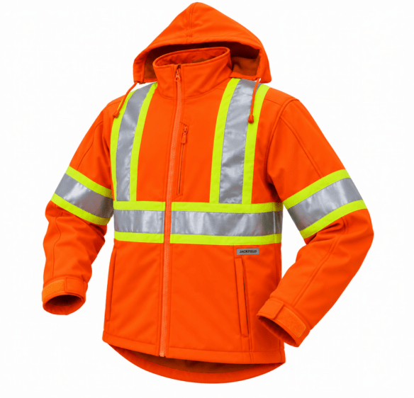 Manteau de travail haute visibilité Jackfield 70-714-R isolé -15 °C