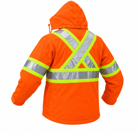 Manteau de travail haute visibilité Jackfield 70-714-R isolé -15 °C