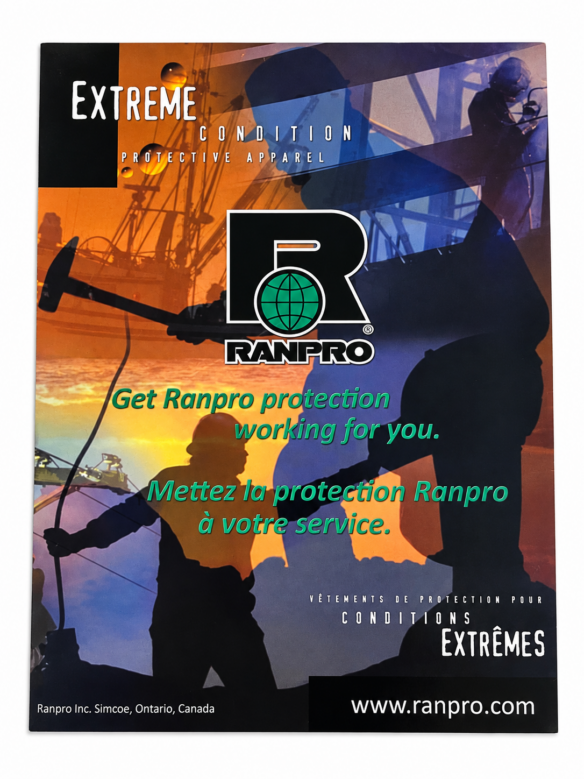Pantalon de soudeur en cuir véritable Ranpro WP100 – Avec bretelles ajustables